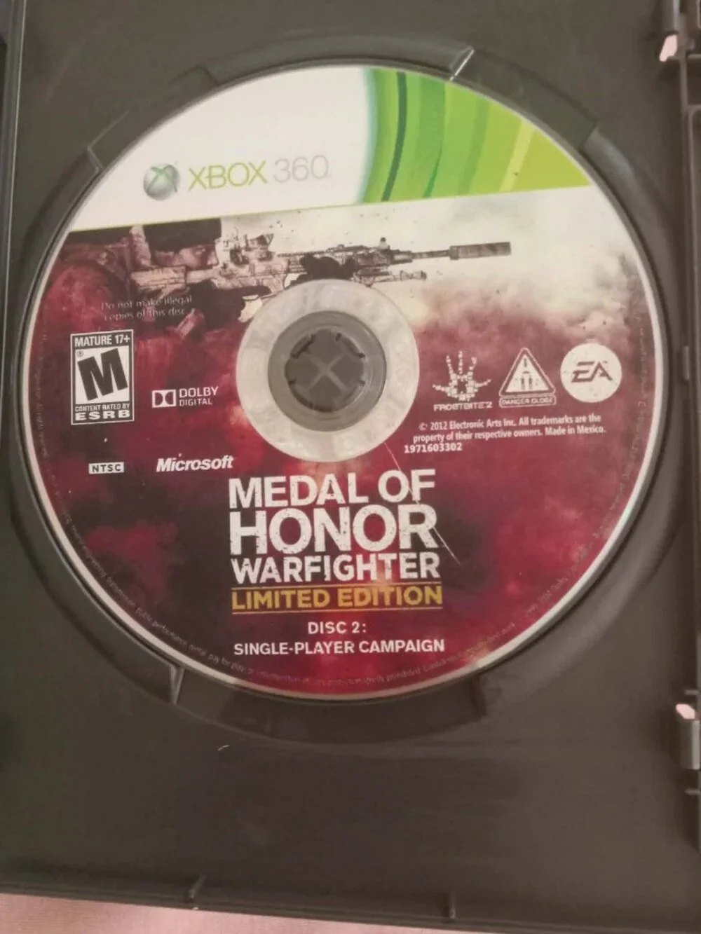 Medal of Honor, Limited Edition, For Xbox 360-